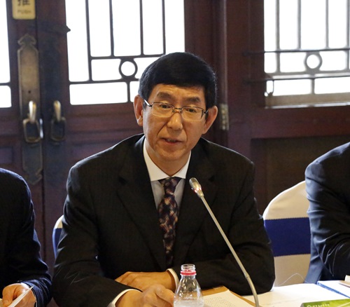 院校黨委李國勤書記致辭