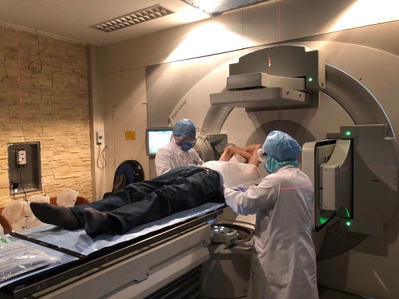 放療物理-為患者進行放療定位